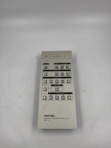 Rotel rrt remote - rrt-2, control