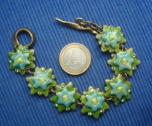 B33 joli bracelet emaillé - joli,