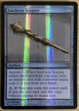 mtg magic isochron scepter FOIL ENGLISH sceptre isochronique FTV from the vault