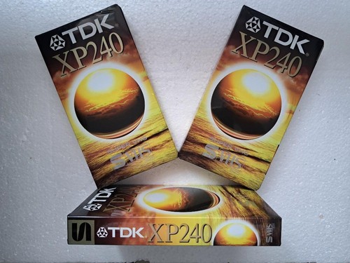 Cassette vhs vierge - tdk, xp