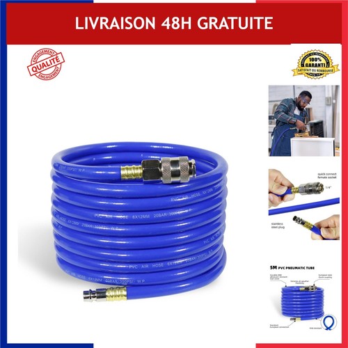 Tuyau air comprimé pvc - tuyau, 5m