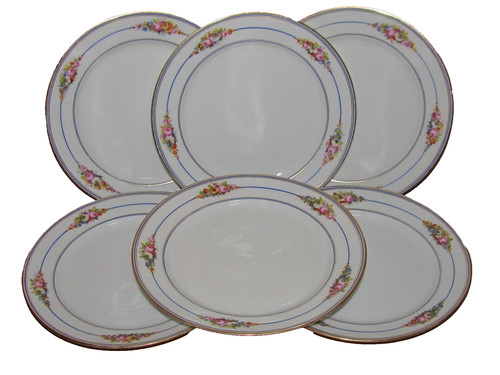 Série assiettes dessert - de, 6