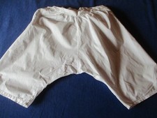 Panty ancien N°8 culotte non fendue de femme grand mère coton jours
