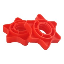 2 x colliers spinlock haltères contrôle du poids écrou barre d'haltères clip