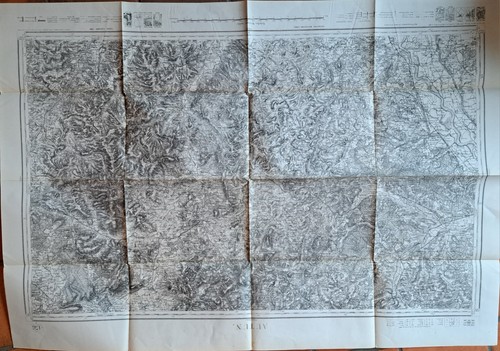 110 cartes topographiques - , de