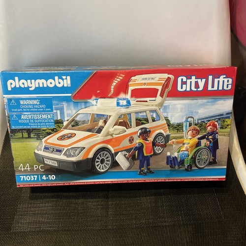 Playmobil 71037 ambulance avec - playmobil,