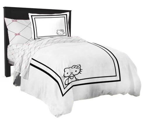 Hello kitty black white - hello, kids