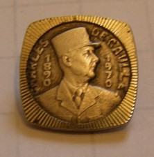 pin CHARLES DE GAULLE 1890