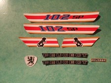 Lot autocollants Peugeot 102