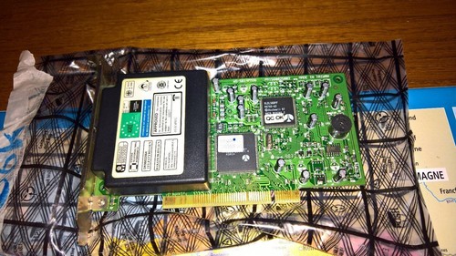 Tested modem wisecom 56k - ✔,