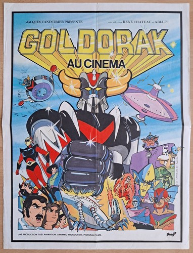 Goldorak affiche originale - goldorak, *