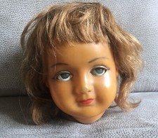 ANCIENNE TETE POUPEE  SNF FRANCOISE CELLULOID 