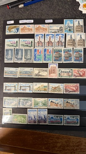 France timbres années 1966 - annÉes, À