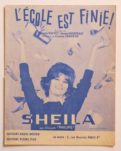 Partition vintage sheet music