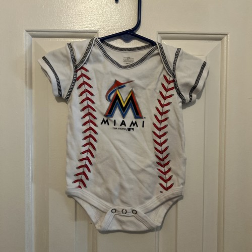 Miami marlins baby one piece - miami,