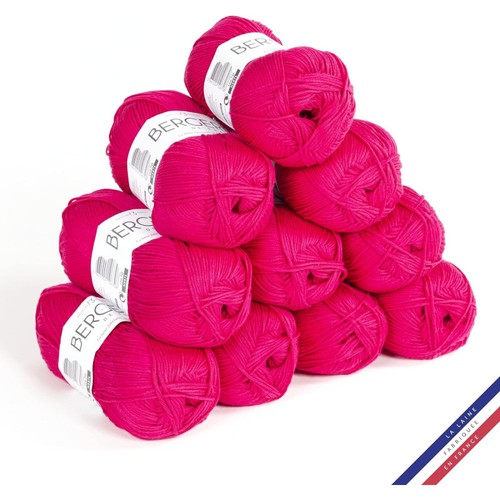Lot pelotes laine - de,