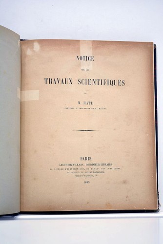 Livre ancien hatt - livre, notice