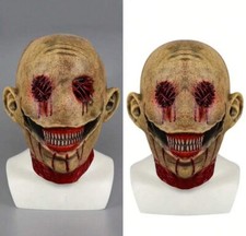 Masque Halloween De Clown Zombie Sanglant Effrayant Ensanglanté Horreur En Latex