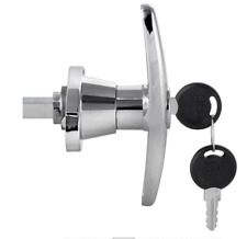 Garages poignée de porte Verrouillable Rotative Fermeture