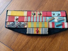 Ancien Placard De Médaille WW2, Indo, Algérie, Tunisie...