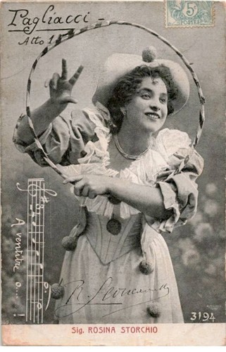 Chanteuses rosina storchio - rosina,