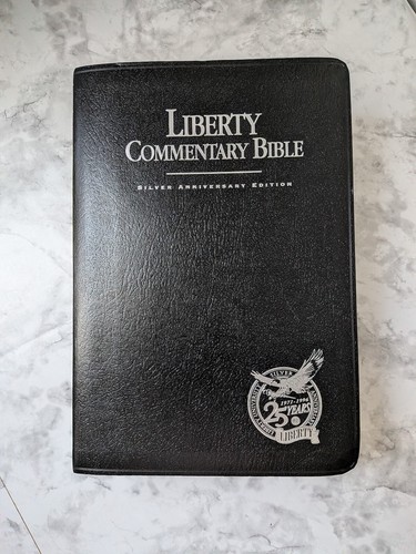 1994 liberty commentary bible - liberty,