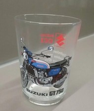 Verre à moutarde Moto Suzuki GT 750 Petit Format 8,5 Cm