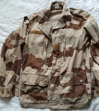 veste treillis de combat militaire sable désert uniforme légion French armée