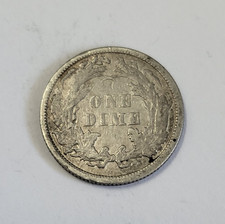 One dime argent Seated Liberty