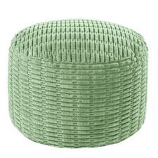 Unstuffed Ottoman Pouf