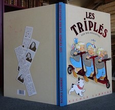 NICOLE LAMBERT-LES TRIPLÉS SUR DES ROULETTES-ENFANTINA-AVENTURES-ALBUM IN-FOLIO