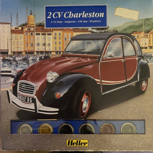 Maquette 2cv charleston - maquette,