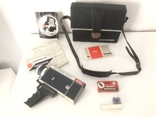 Caméra Super 8 Eumig vintage + étui + 2 Photoflux Philips Appareil photo reflex