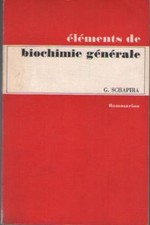 Livre : Eléments de Biochimie