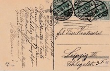 Berlin. Le théâtre royal année 1919. Affranchissement et timbre précieux