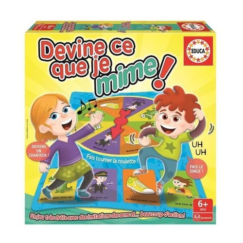 Educa devine que je - -, mime