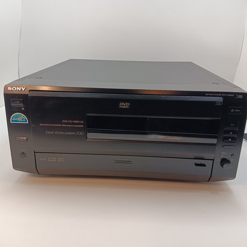 Sony dvp cx850d 200 disc - dvp-cx850d,