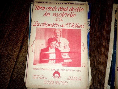Mon coeur vous - , dédie