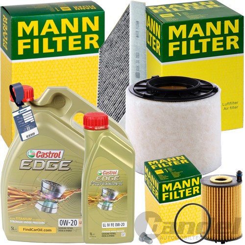 Mann révision 6l castrol - révision,