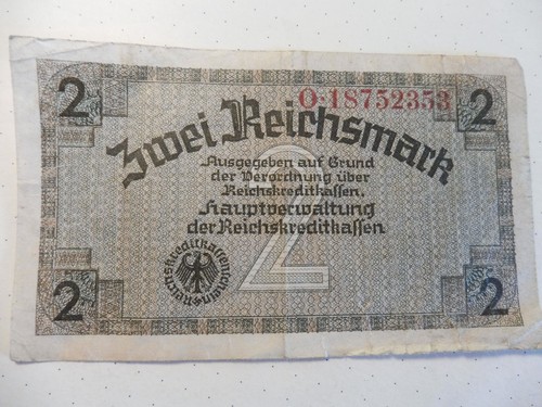Ancien billet allemand - billet,