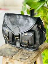 Sacs À Main Messenger En Cuir Exotique Pour Femmes Noir