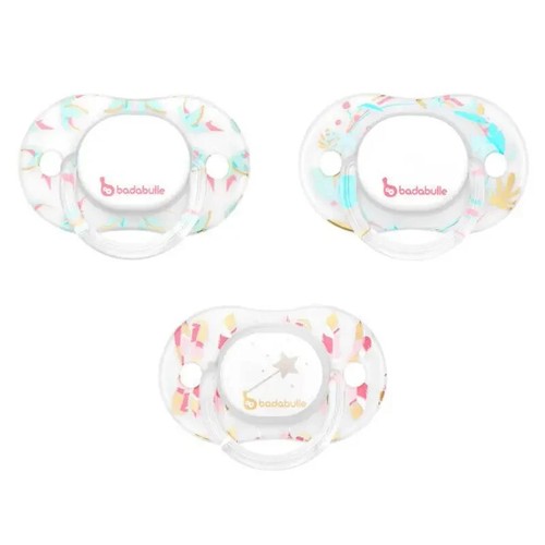 Tétines bébé 12m - 12m+, badabulle