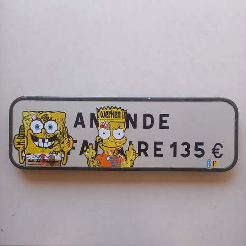 Panneau routier aluminium bart - panneau,