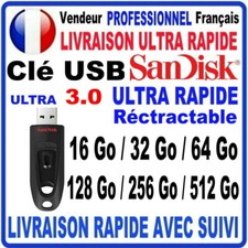 Clé USB 32 64 128 256 512 Go