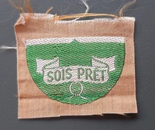 Insigne tissu 1930-1950 SCOUT Eclaireurs de France écusson Scoutisme ORIGINAL