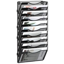 10 Compartiments Métal Porte