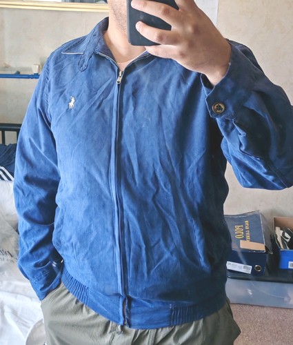 Blouson polo ralph lauren bleu - ralph,