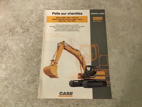 Case poclain pelle sur - poclain,