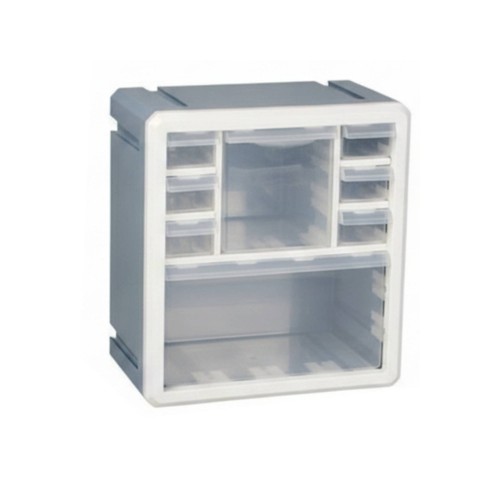 Cabinet tiroirs transparents - tiroirs,