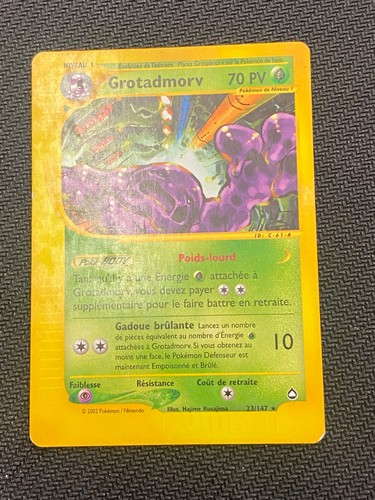 Carte pokémon grotadmorv - carte,